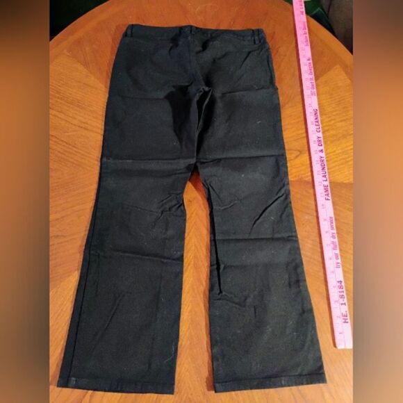 Black Pants by Express Stretch - Size: 1/2 (1134) - Picture 4 of 4